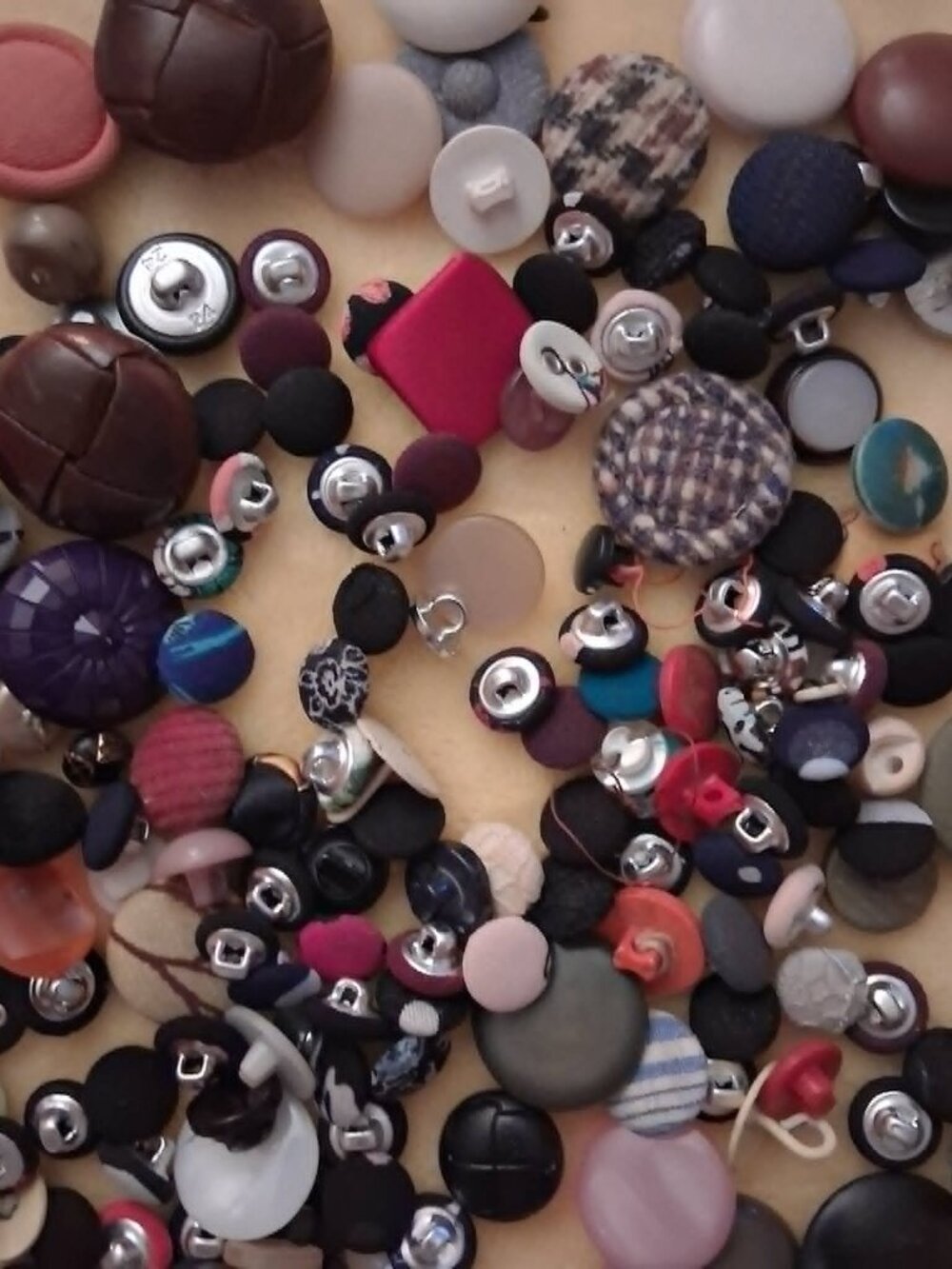 Buttons Bundle of cloth & material